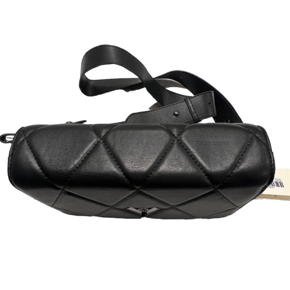 NWT Black Valentino Orlandi Crossbody Vegan Leather Hand Crafted - Picture 2 of 14